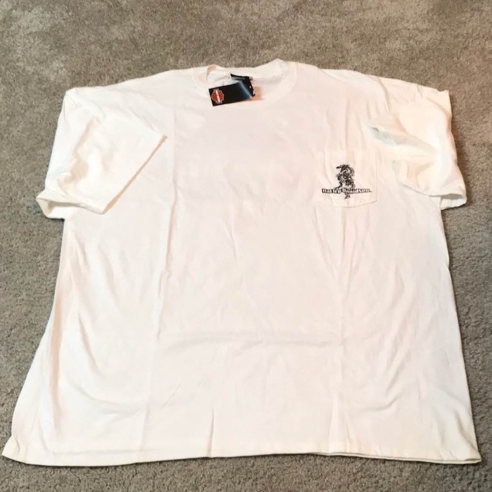 NWT Harley Davidson short sleeve pocket tee shirt- Four Corners HD Farmington NM